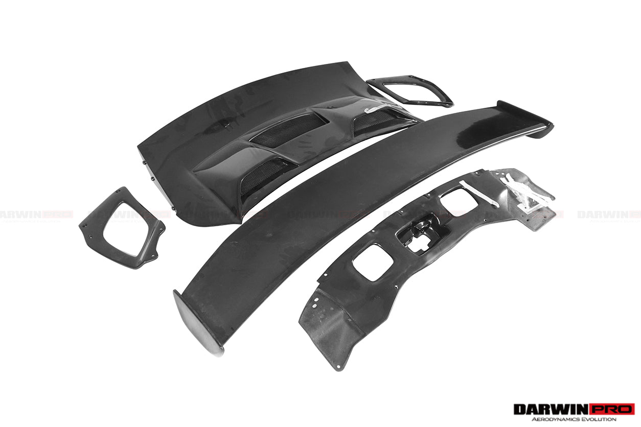 2013 - 2019 Porsche 911 991.1 & 991.2 Turbo & S GT2RS Style Carbon Fiber Trunk Spoiler Wing